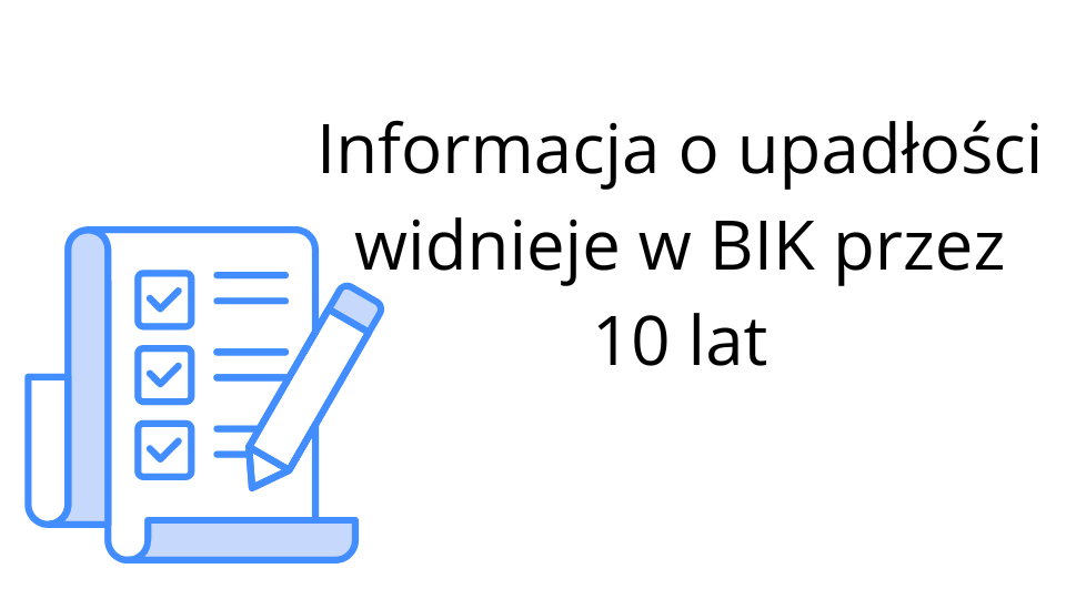 upadłość konsumencka a bik