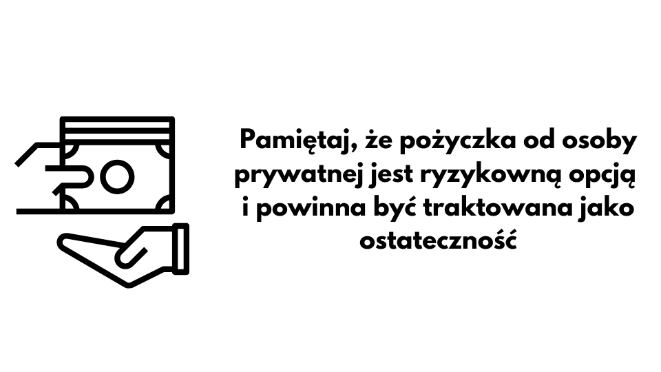 udzielenie pożyczki przez osobę prywatną 