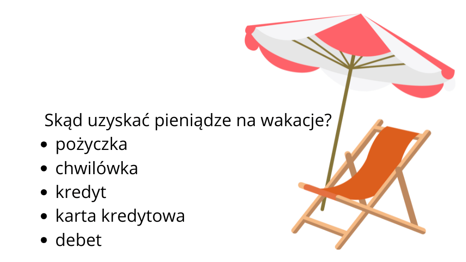 jak sfinansować wakacyjny wyjazd