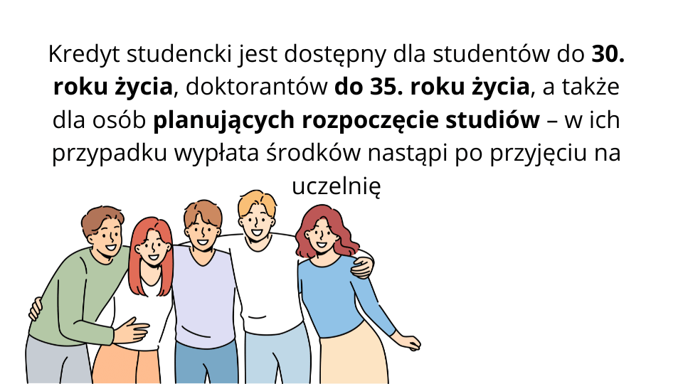 kto może uzyskać kredyt studencki